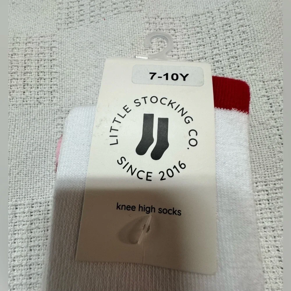 little STOCKING Merry & Bright Knee High Sock 3-Pack